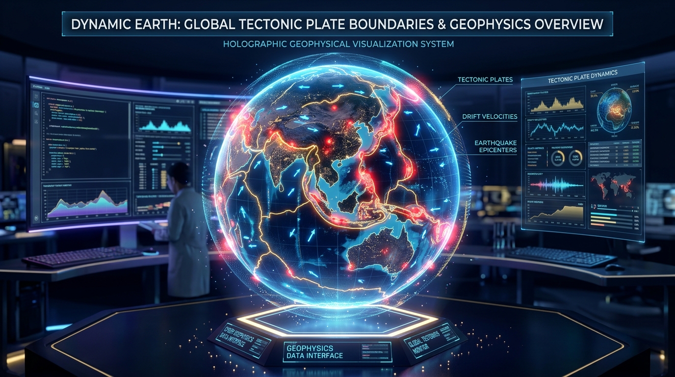 TectonicPlateMap.org screenshot 1 of 3